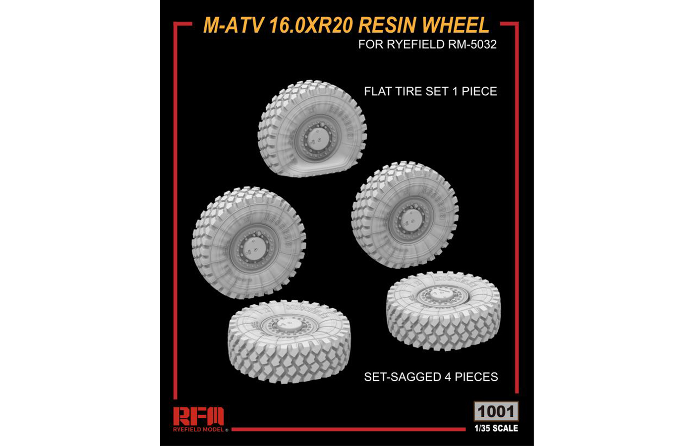 RM-1001 M-ATV 16.0 X R20 RESIN WHEEL