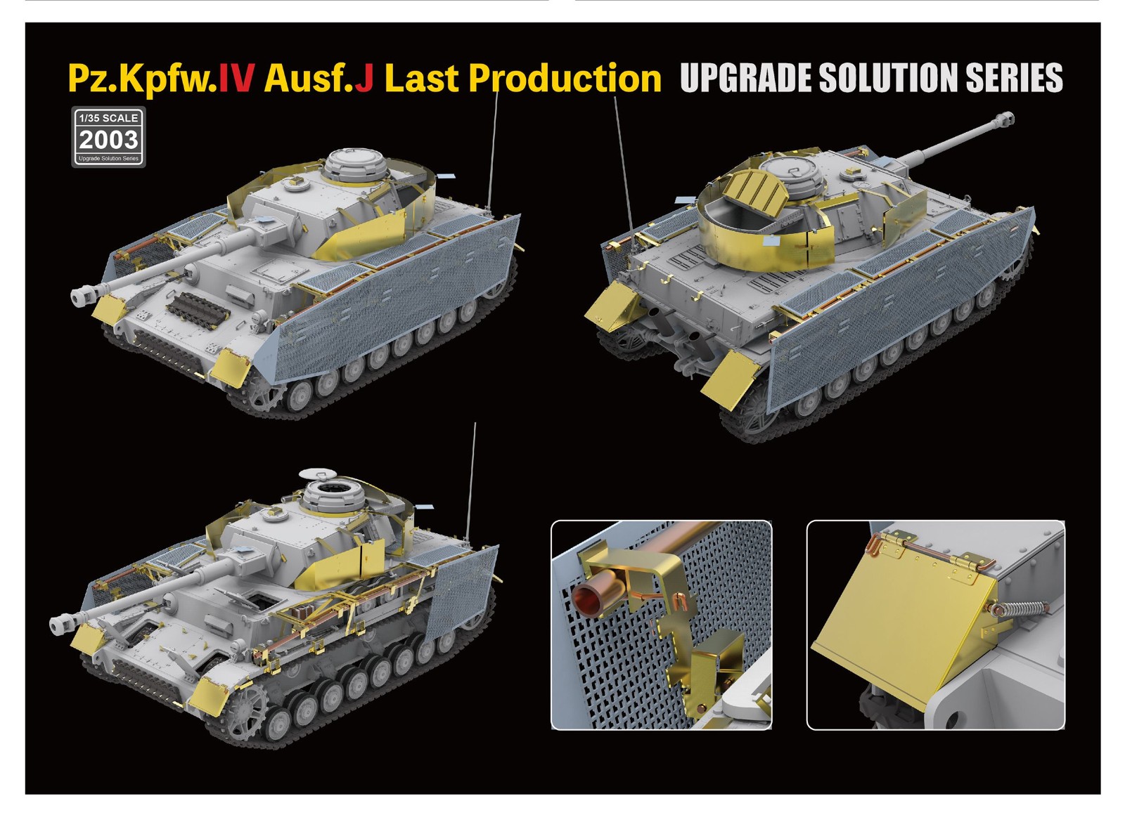 Ryefield-Model 1/35 2003 Upgrade Solution for Pz.Kpfw.IV Ausf.J
