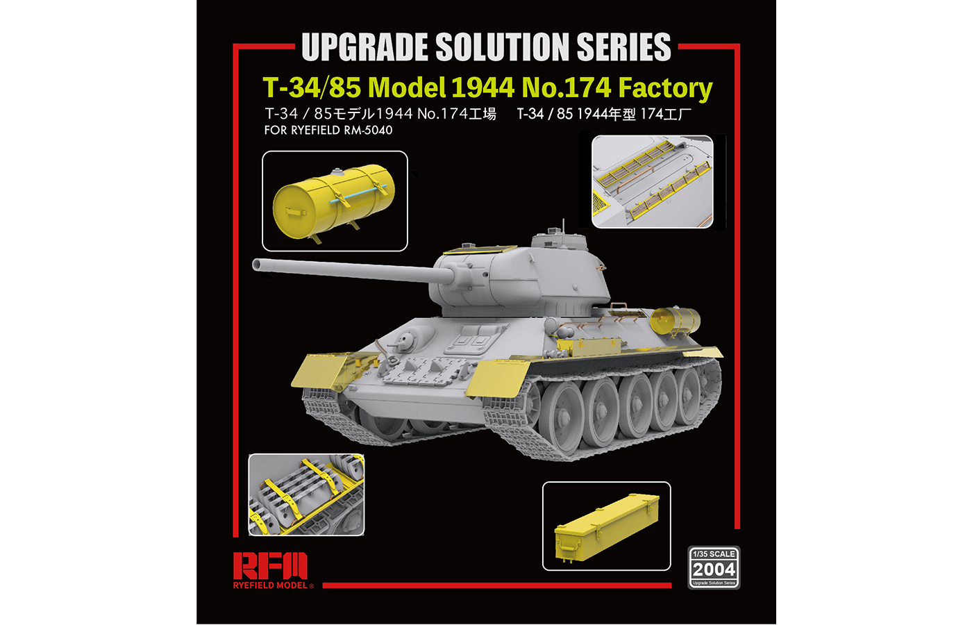 RM-2004 T-34/85 UPGRADE SOLUTION SERIES