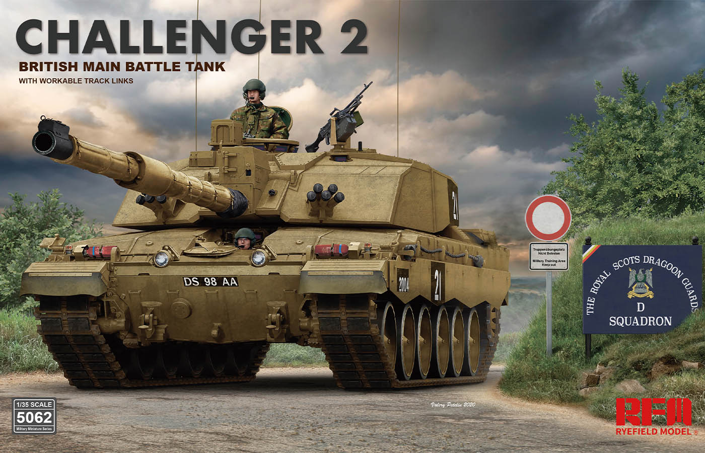 RM-5062 CHALLENGER 2 BRITISH MAIN BATTLE TANK