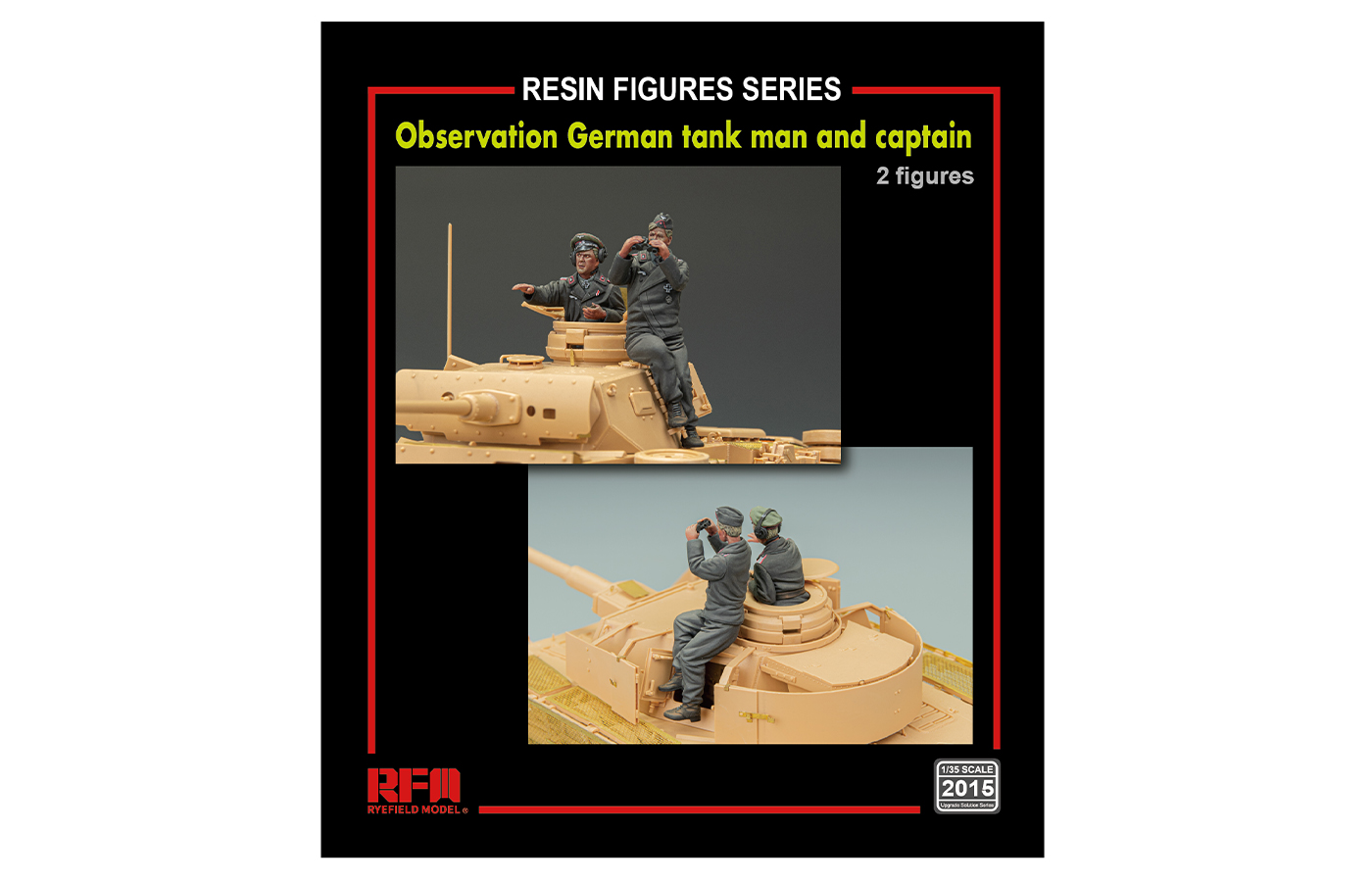 RM-2015 Observation  German Tankman and captain