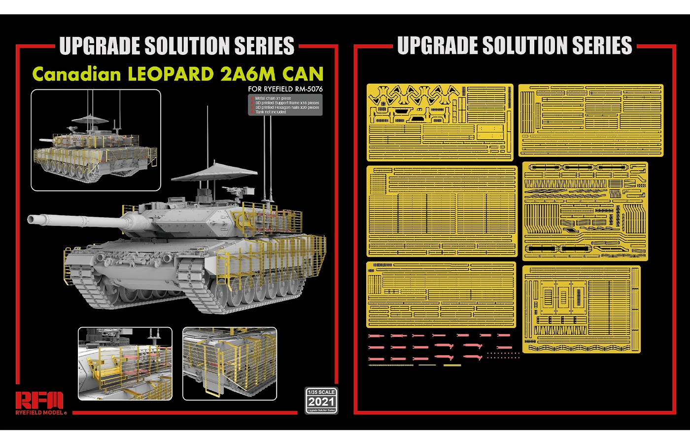 RM-2021 Canadian Leopard 2A6M CAN UPGRADE SOLUTION SERIES