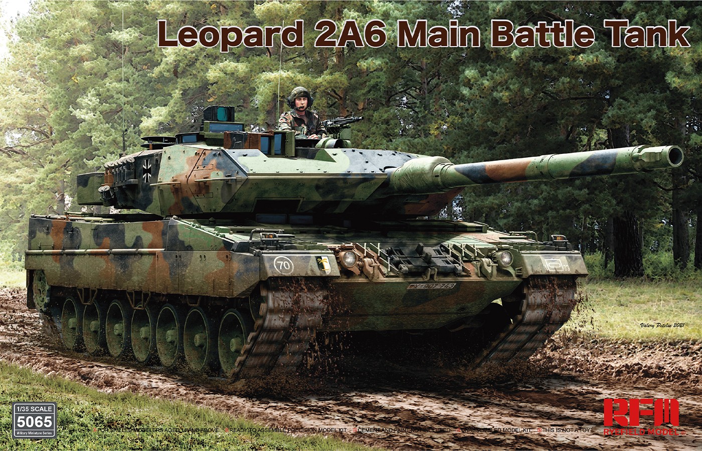 RM-5065  Leopard 2A6 Main Battle Tank