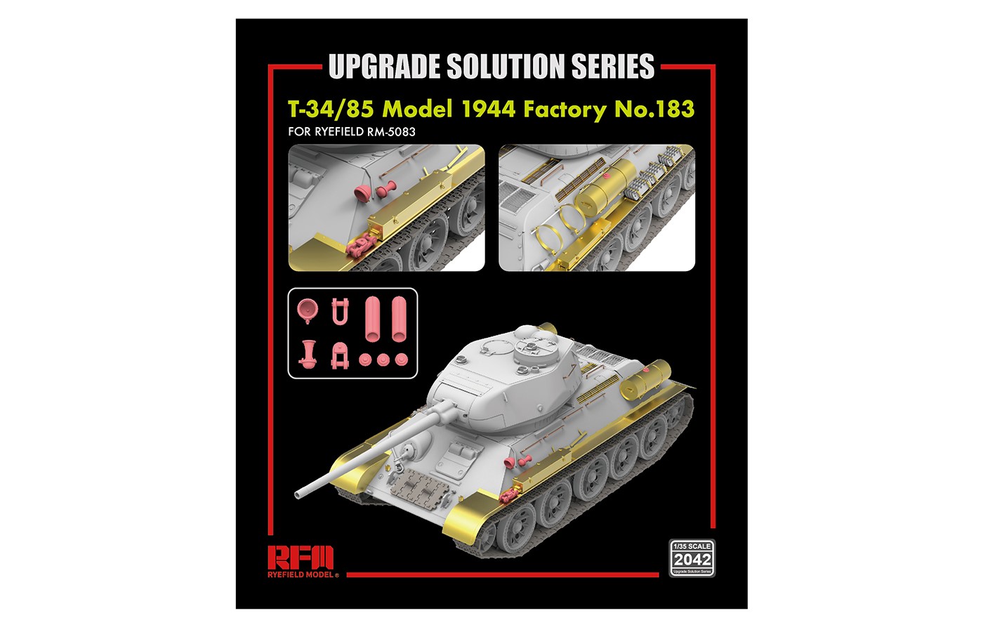 RM-2042 Upgrade set for 5083 T-34/85 Model 1944