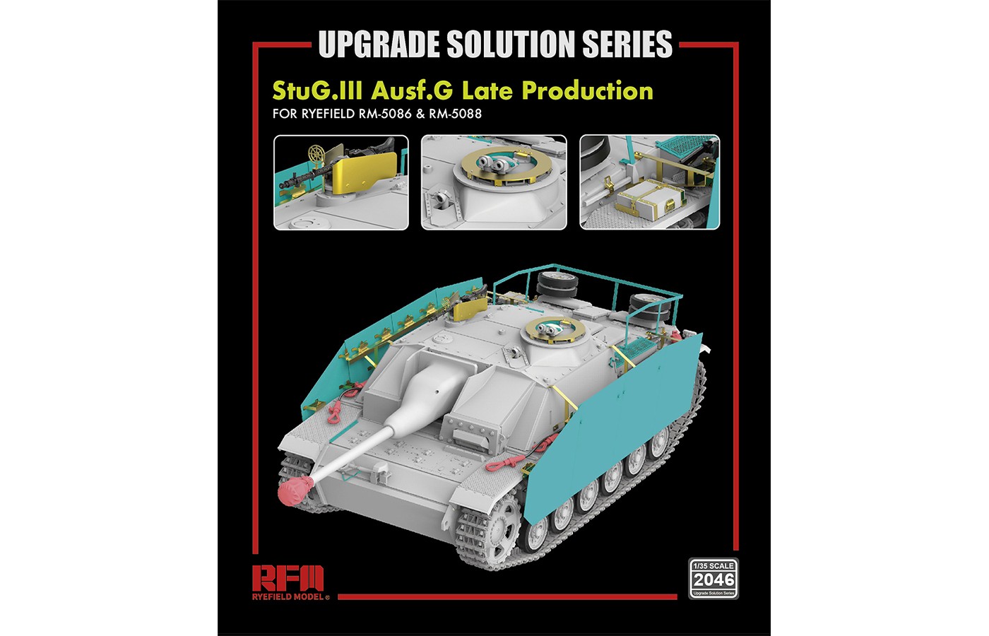 RM-2046  StuG.III Ausf.G Late Production  UPGRADE SOLUTION SERIES