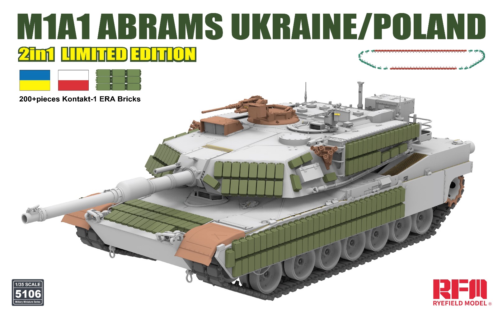 RM-5106 M1A1 ABRAMS UKRAINE/POLAND