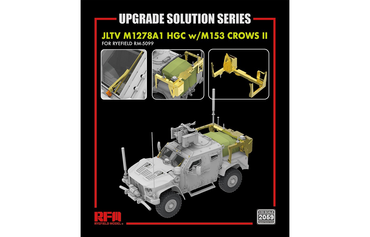 RM-2059 JLTV M1278A1 HGC W/M153 CROWS II  UPGRADE SOLUTION SERIES