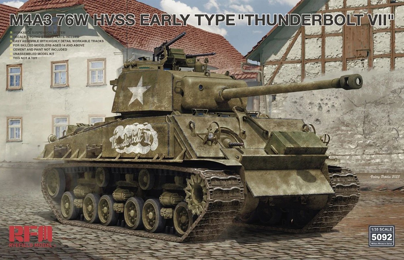 RM-5092  M4A3 76W HVSS EARLY TYPE 