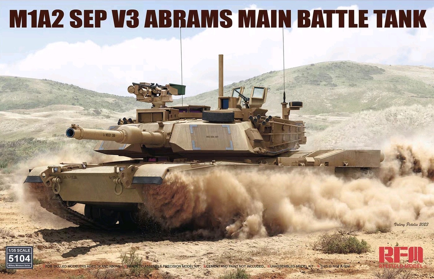 RM-5104 M1A2 SEP V3 ABRAMS MAIN BATTLE TANK