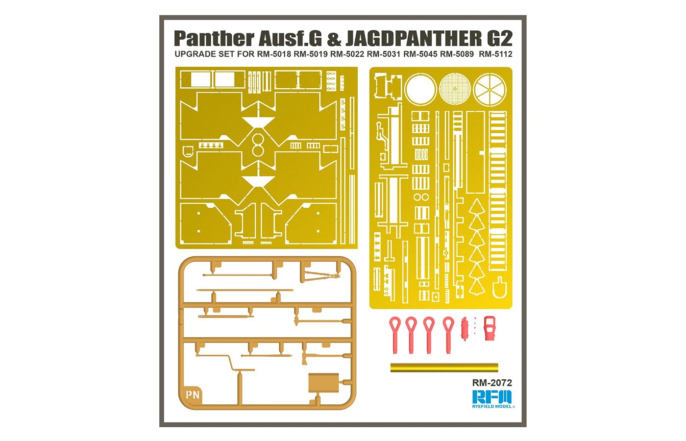 RM-2072 Panther Ausf.G  UPGRADE SET