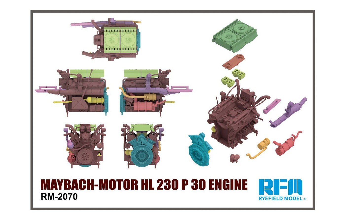RM-2070 MAYBACH-MOTOR HL 230 P 30 ENGINE